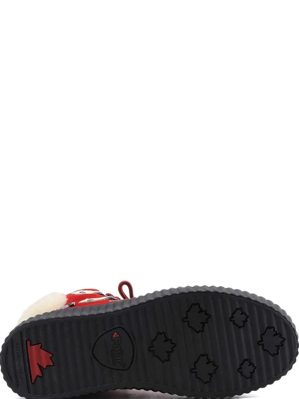 Pajar Heritage Canada Collection<Aby R Women'S Heritage Moccasin Boot Red/Bone