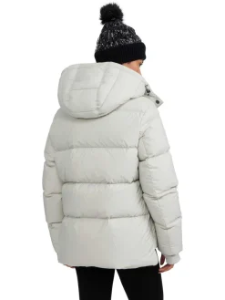 Pajar Fall/Winter<Adhara Women'S Boxy Fit Puffer Jacket Silver