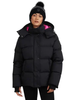 Pajar Fall/Winter<Adhara Women'S Boxy Fit Puffer Jacket Black