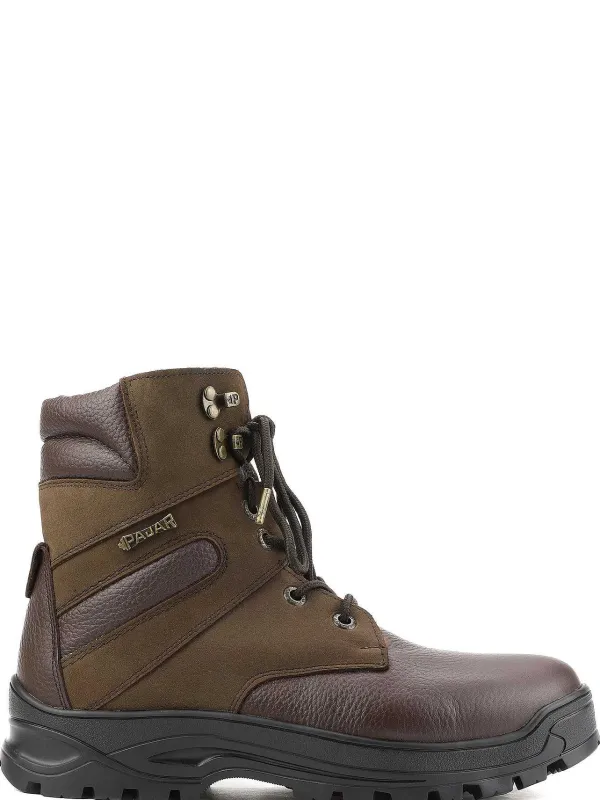 Pajar Winter Boots<Alex G Men'S Heritage Boot W/ Ice Grippers Dark Brown