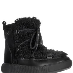 Pajar Oslo Collection<Anet Short-Eco Women'S Suede And Faux Fur Boot Black