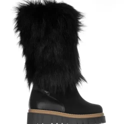 Pajar Oslo Collection<Anora-Eco Women'S Suede And Faux Fur Boot Black