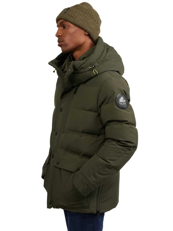 Pajar Parkas<Antares Mid-Length Oversized Parka Military