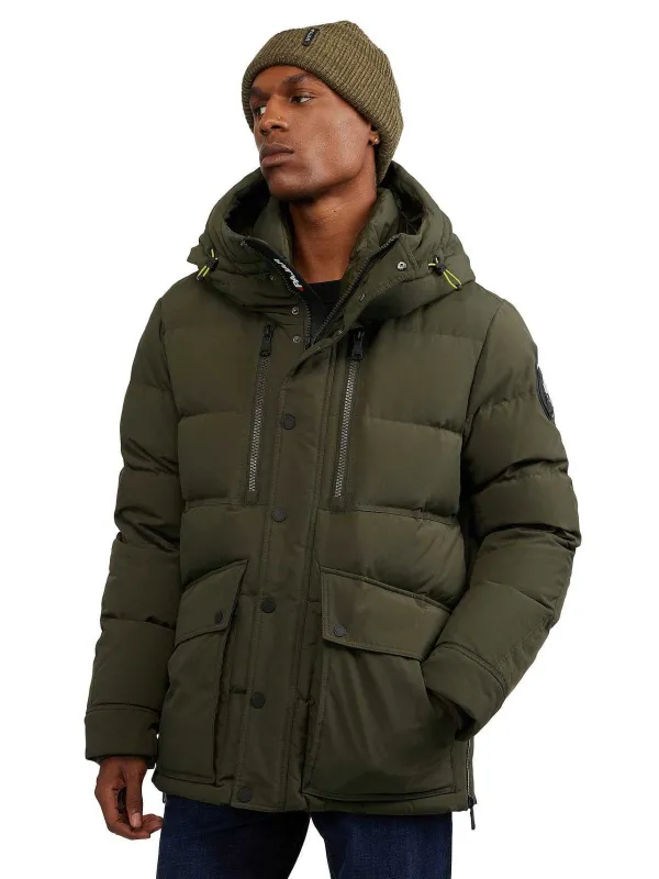 Pajar Parkas<Antares Mid-Length Oversized Parka Military