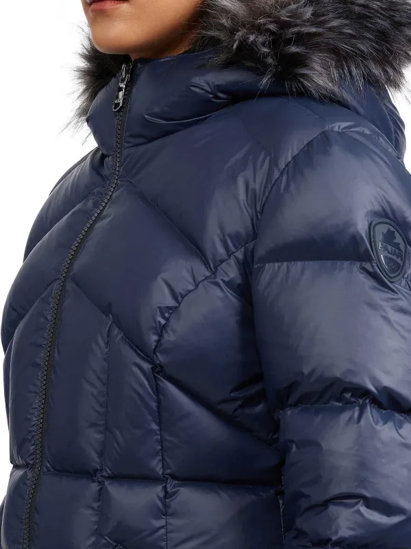 Pajar Puffers<Ares Women'S Puffer Jacket W/Faux Fur Trim Graphite