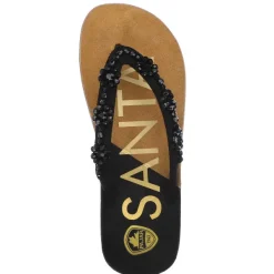 Pajar Sandals<Aruba Pedreria Flores Women'S Sandal Black