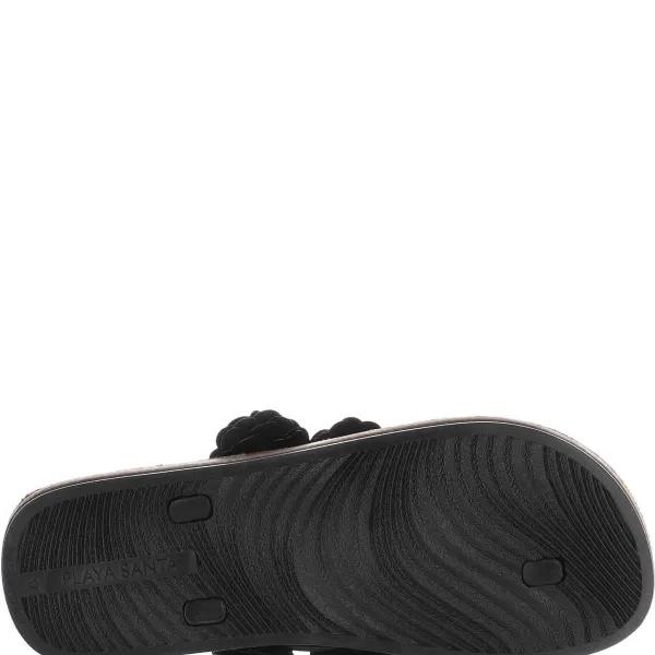Pajar Sandals<Aruba Rosas Satin Women'S Sandal Black