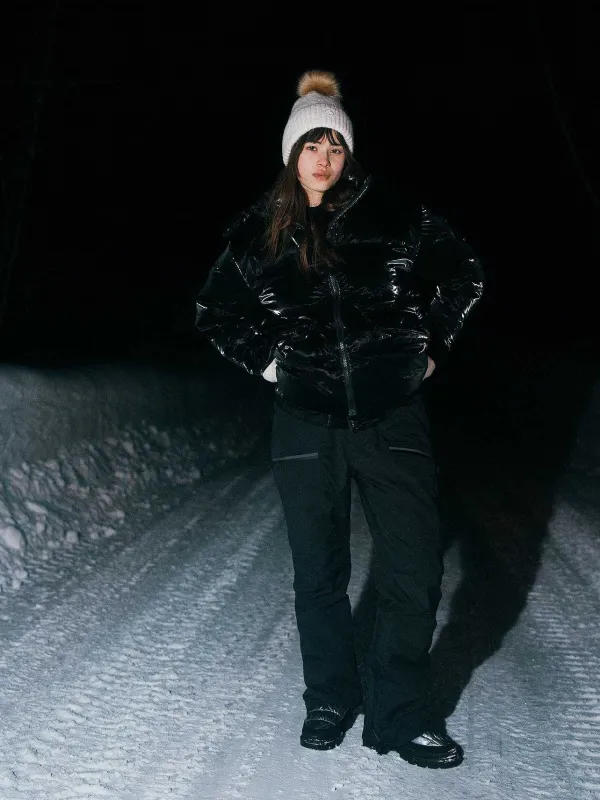 Pajar Fall/Winter<Ascella Women'S Boxy Fit Short Puffer Jacket Black