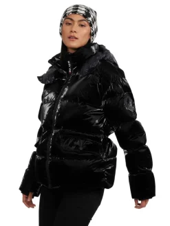 Pajar Puffers<Ascella Women'S Boxy Fit Short Puffer Jacket Black
