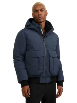 Pajar Bombers<Astro Men'S Bomber Jacket Navy