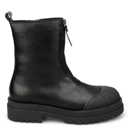 Pajar Casual Boots<Ayama Women'S Zip-Up Leather Boot Black