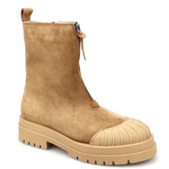Pajar Casual Boots<Ayama Women'S Zip-Up Leather Boot Tan