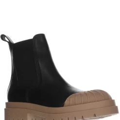 Pajar Casual Boots<Ayata Women'S Toe Cap Chelsea Boot Black Leather