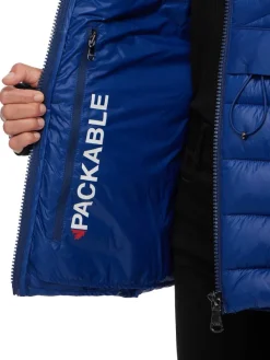 Pajar Lightweight<Bailey Women'S Lightweight Packable Puffer Sapphire