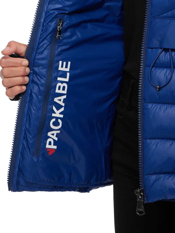 Pajar Lightweight<Bailey Women'S Lightweight Packable Puffer Sapphire