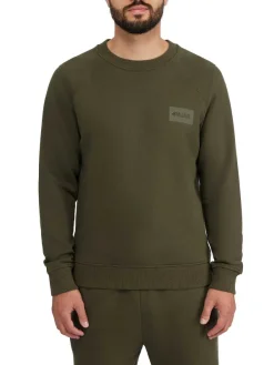 Pajar Tops<Bear Men'S Crew Sweatshirt Military