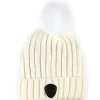 Pajar Hats And Headwear<Becca Women'S Knitted Hat With Pompom White