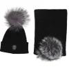 Pajar Hats And Headwear<Blaze Hat & Scarf Set Black