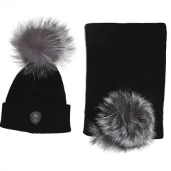 Pajar Hats And Headwear<Blaze Hat & Scarf Set Black