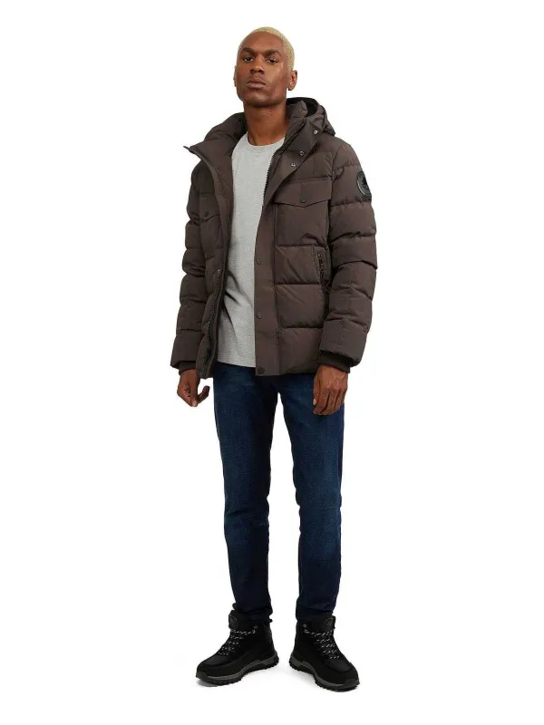 Pajar Puffers<Caelum Men'S Puffer Jacket Dark Oak