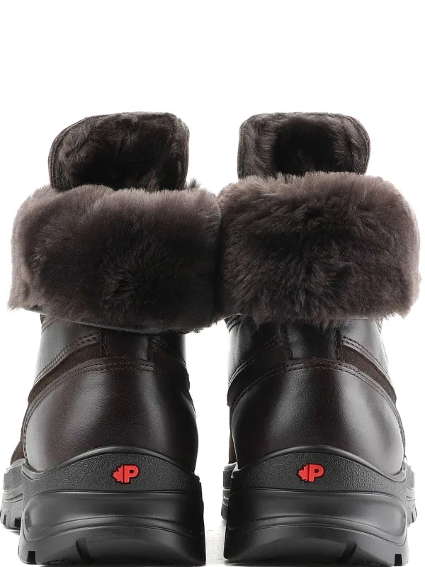 Pajar Heritage Canada Collection<Clermont G Men'S Heritage Boot W/ Ice Grippers Dark Brown