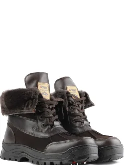 Pajar Heritage Canada Collection<Clermont G Men'S Heritage Boot W/ Ice Grippers Dark Brown
