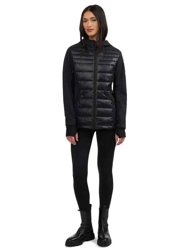 Pajar Lightweight<Cressy Women'S Stretch Puffer Black