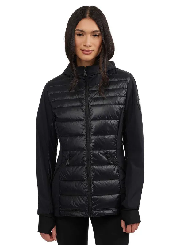 Pajar Lightweight<Cressy Women'S Stretch Puffer Black