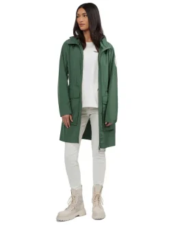 Pajar Rain Jackets<Dew Women'S Long Raincoat Olive