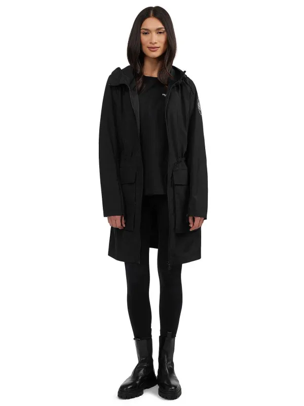 Pajar Rain Jackets<Dew Women'S Long Raincoat Black
