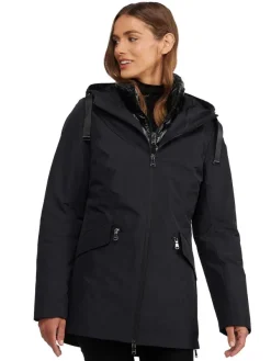 Pajar Fall/Winter<Elara Women'S 3-In-1 Lightweight Jacket Black