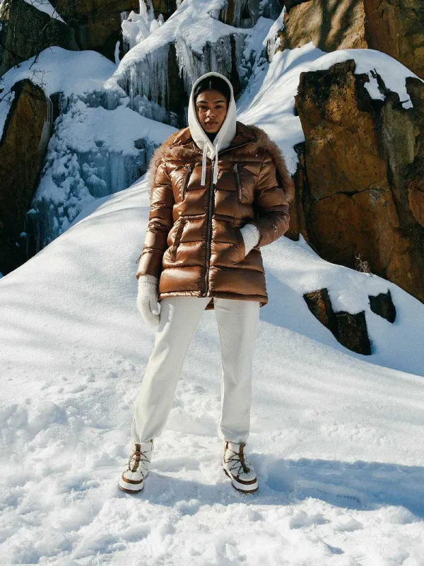 Pajar Fall/Winter<Electra Women'S Boxy Fit Puffer Jacket Copper