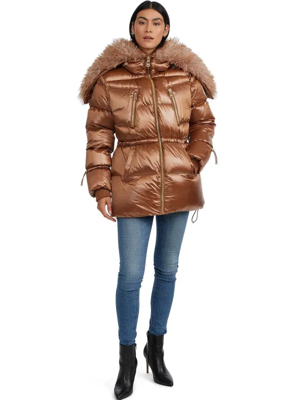 Pajar Puffers<Electra Women'S Boxy Fit Puffer Jacket Copper