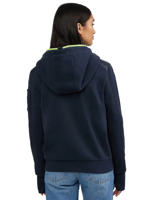 Pajar Tops<Ellison Women'S Perfect Fit Zip-Up Hoodie Navy