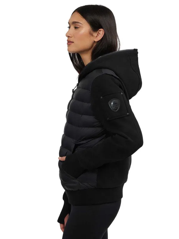 Pajar Tops<Ellison Women'S Perfect Fit Zip-Up Hoodie Black