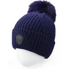 Pajar Hats And Headwear<Emma Knitted Pompom Hat Navy