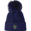 Pajar Hats And Headwear<Emma Knitted Pompom Hat Navy