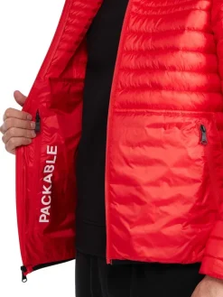 Pajar Puffers<Eriksson Men'S Lightweight Packable Puffer Current Red