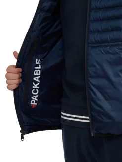Pajar Fall/Winter<Eriksson Men'S Lightweight Packable Puffer Navy
