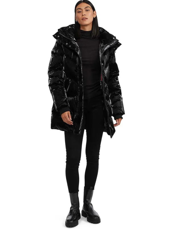Pajar Puffers<Estelle Women'S Mid-Length Puffer Jacket Black