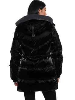 Pajar Puffers<Estelle Women'S Mid-Length Puffer Jacket Black