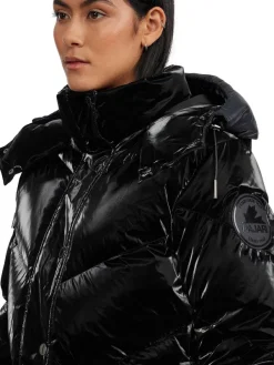 Pajar Puffers<Estelle Women'S Mid-Length Puffer Jacket Black