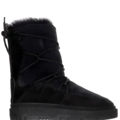 Pajar Winter Boots<Etana Women'S Suede Lace-Up Boot Black Suede