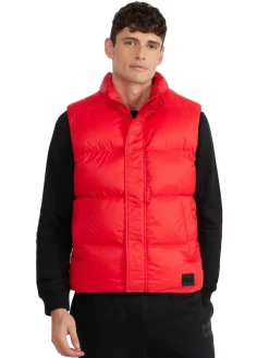 Pajar Vests<Falkoner Men'S Quilted Puffer Vest Current Red