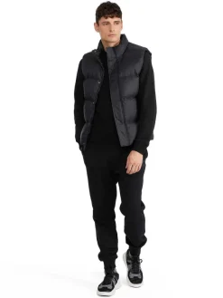 Pajar Vests<Falkoner Men'S Quilted Puffer Vest Black