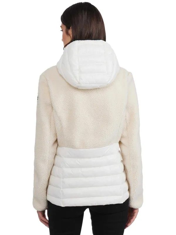 Pajar Lightweight<Fawn Women'S Mixed-Media Transitional Jacket White