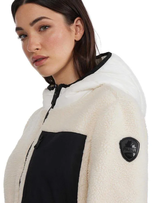 Pajar Lightweight<Fawn Women'S Mixed-Media Transitional Jacket White