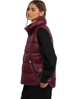 Pajar Vests<Felicity Women'S Puffer Vest Ox Blood