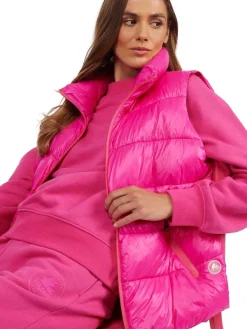 Pajar Vests<Felicity Women'S Puffer Vest Pink
