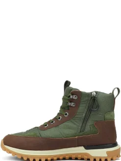 Pajar Sneaker Boots<Fero Men'S Sneaker Boot Dark Brown/Military
